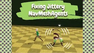 Fixing Jittery NavMeshAgents - Unity Game Development