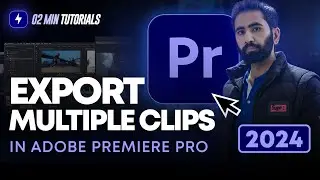 How to Export Multiple Clips From Adobe Premiere Pro | Export Setting Premiere Pro Tutorial