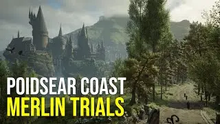 How to solve all Poidsear Coast Merlin Trials in Hogwarts Legacy