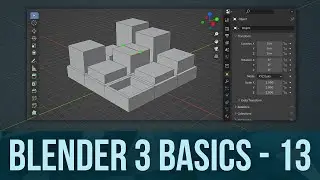 BLENDER BASICS 13: The Extrude, Inset, and Knife Tools