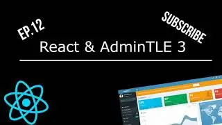 EP12. react  & admintle3 template | Full Stack Web Development Tutorial Step By Step
