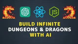 Create Endless Dungeons & Dragons Game - React | Nodejs | ChatGPT AI API