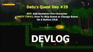 Unity Tip# 1: How to Skip Scenes or Change Scene on a click of a button  W5 Day29 Scene Autoload