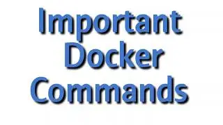 Top 10 most important docker command | important and useful docker commands