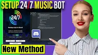 How to get 24/7 Music for FREE on Discord | Music Bot On Discord