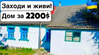 🇺🇦 Заходи и живи! Дом в селе за 2200$ Продажа недвижимости за копейки! Всё есть Уютное тихое село!
