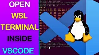 How to Open WSL2 Terminal and Folder in VScode