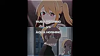 Aqua Hoshino vs Ruby Hoshino | Oshi no ko 