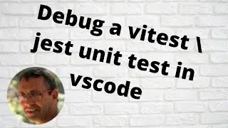 How to debug a unit test in vscode