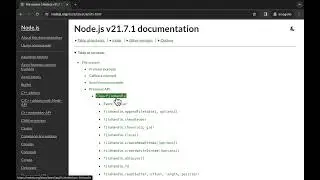 Core built-in modules in Node.js