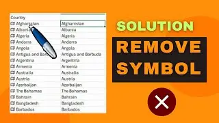 ✅👍 समाधान मिल ही गया | Solution | Remove Symbol | Insert Country Flag ? | Microsoft Excel | Hindi
