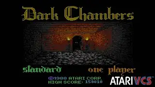 Dark Chambers (Atari 7800) Review - The new Atari VCS - Mockduck Plays Games